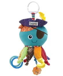 Lamaze Clip & Go Captain Calamari Sensory Development Baby Toy - Multicolor