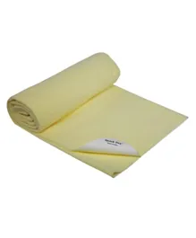 Quick Dry Mattress Protector Large - Yellow