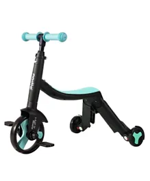 Nadle Multi functional Kids Ride-On Scooter - Blue