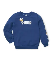 Puma Small World Sweatshirt - Blazing Blue
