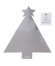 Ginger Ray Silver foiled Tree Shaped Grazing Board