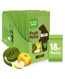 Bear Yo Yo Apple Fruit Rolls Pack of 18 - 20g