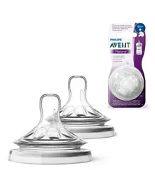 Philips Avent Natural 2.0 Feeding Teats Thick Feed - 2 Pieces