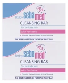 Sebamed Baby Cleansing Bar Pack Of 2 - 100 Grams
