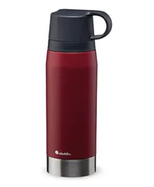 Aladdin City Park Thermavac Twin Cup Bottle Burgundy Red - 1.1L