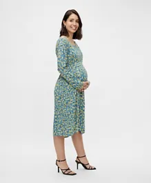 Mamalicious Maternity Dress - Provincial Blue