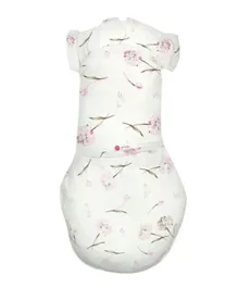 Mums and  Bumps Embe Babies Transitional 2-Way Swaddle Out - White