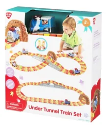 Playgo Flexi-Track Train Express Multicolor - 129 Pieces