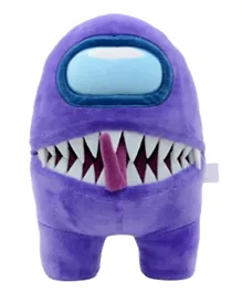 Among Us Impostor Bendable Tongue Plush Toy Purple - 10 inch