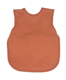 BabpronBaby Feeding Bib -  Solid Copper Minimalist