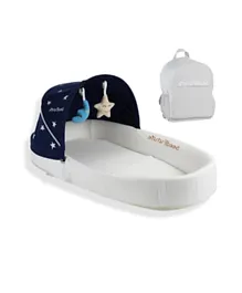 Factory Price Andrea Portable Baby Lounger- White