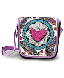 Shimmer N Sparkle Magic Sequin Messenger Bag - Multicolour