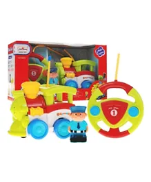 Jiaming Toys 2CH Cartoon Train - Multi Color