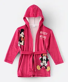Disney Minnie Mouse Fleece Home Robe - Pink