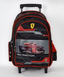 Ferrari Be Fast To Be 1st Trolley Backpack - 18 Inches