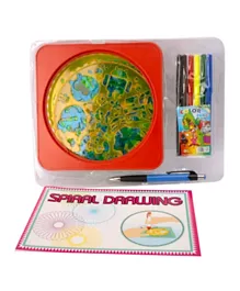 15-Piece Spiral Drawing Set for Creative Kids – Improves Coordination & Motor Skills