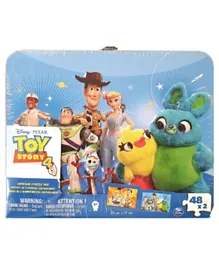 Toy Story 4 Dual Puzzles in Tin Box - 96 Pieces