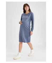 DeFacto Maternity Dress - Grey