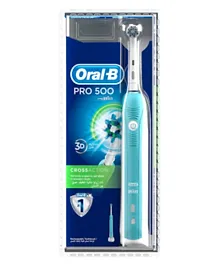 Oral-B Pro 500 CrossAction Power Tooth Brush - Blue