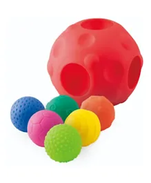 Little Hero Rubber Balls Set Multicolour - Pack Of 7