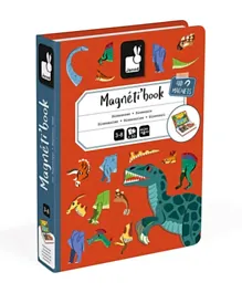 Janod Dinosaurs Magneti' Book - 40 Magnets