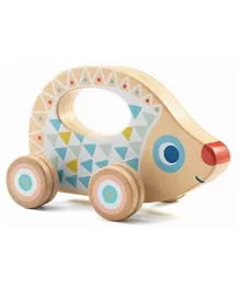 Djeco Wooden Baby Rouli Toy - Multicolour