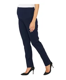 Mums & Bumps Angel Maternity Fitted Work Pants - Navy