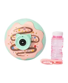 Classic Doughnut Bubble Machine for Kids, Fun Playtime, High-Quality, Ages 3+, 12.5cm