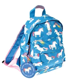 Rex London Magical Unicorn Mini Backpack Blue - 9.84 Inches