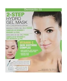 DERMACTIN TS 2 Step Hydro Gel Mask Collagen Vitamin C - 20g