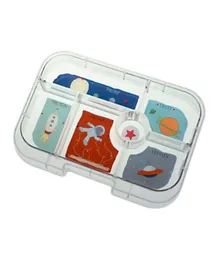 Yumbox Original 6 Compartments Lunchbox Tray - Rocket
