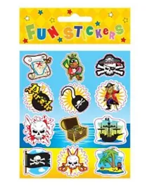 Unique Pirate Stickers - Pack of 1