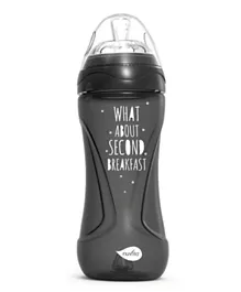 Nuvita Mimic Cool Feeding Bottle Black 6052 - 330ml