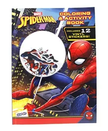 Spider-Man Coloring & Activity Book - English