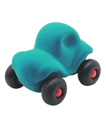 Rubbabu Soft Baby Educational  Toy The Little Rubbabu Car - Turquoise