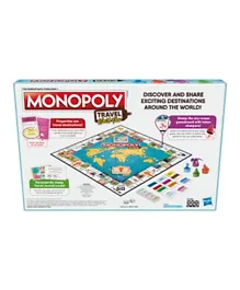 Hasbro Monopoly Travel World Tour Board Game