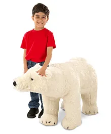 Melissa and Doug Plush Polar Bear - 86.36 cm