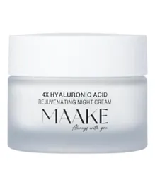 MAAKE Hyaluronic Acid Rejuvenating Night Cream - 50mL