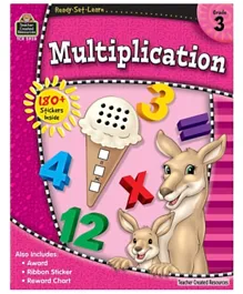 Teacher Created Resource Grade 3 Ready Set Learn Multiplication - 64 Pages