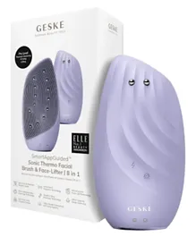 GESKE Sonic Thermo 8 in 1 Facial Brush & Face Lifter - Purple