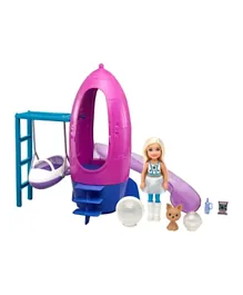 Barbie Space Discovery Chelsea Doll And Rocket Ship-Themed Playset With Puppy