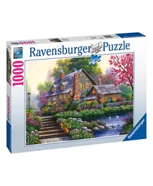 Ravensburger Romantic Cottage Jigsaw Puzzle Multicolour - 1000 Pieces
