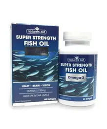 Natures Aid Super Strength Omega 3 - 60 Softgels