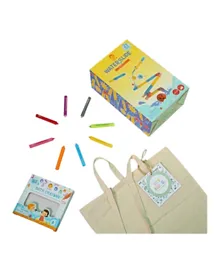 Sweet Pea Bath Crayons With Waterslide Marble Run - Gift Box
