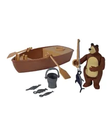 Simba Masha & The Bear Fishing Set - 10 Pieces