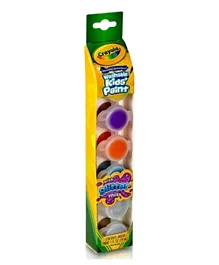 Crayola Washable Paint Pots Glitter Effects - 6 Pieces