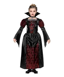 Widmann Vampiress Dress Child Size - Black and Red