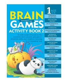 OM Books International Brain Games Activity Book 2