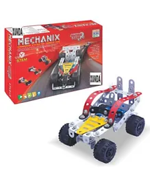 Mechanix Racing Cars -155 Parts & 15 models engineering- Multicolour