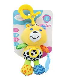 Little Angel Baby Hanging Toy With Teether For Infant - Yellow